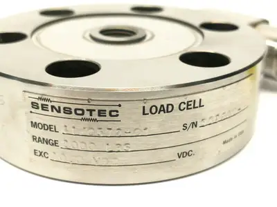 41/0572-01 | Sensotec  Precision Low Profile Load Cell 10 VDC 2000 LBS - New
