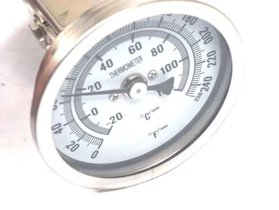 NEW KAITAI 1NFZ9 BI-METAL THERMOMETER 0-250DEG. F