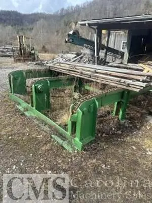 Chop Saw with Infeed Unscrambler