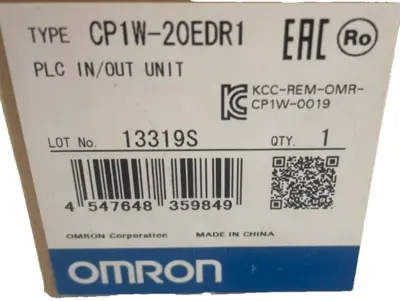 NEW SEALED OMRON CP1W-20EDR1 PLS IN/OUT UNIT CP1W20EDR1