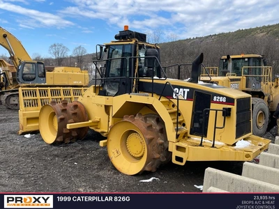 Used 1999 CATERPILLAR 826G Landfill Compactors Pennsylvania US | Proxy Equipment #1384899