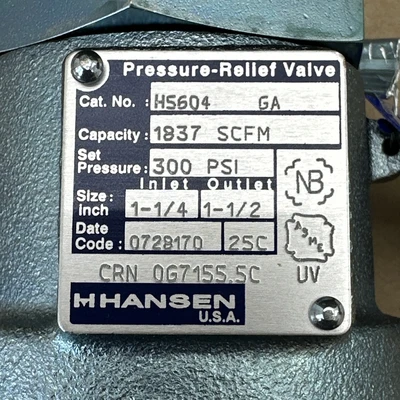 NEW HANSEN H5604/300-P