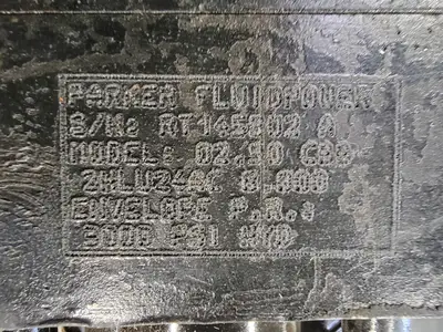 USED PARKER FILTRATION 02.50-CEE 2HLU24AC 8.000
