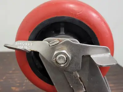 5 x 2 in. Caster Wheel w/ Swivel and Brake