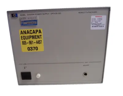Used Hewlett-Packard 6038L Power Supplies California US | ANACAPA EQUIPMENT BROKERS, INC #78756