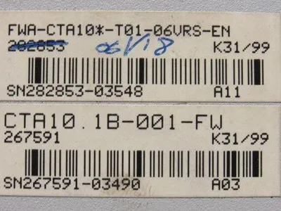 Indramat FWA-CTA10*-T01-06VRS-EN Operator Interface Panel CTA10.1B-001-FW