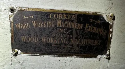 Sydney ? 20" Joiner Jointer w/ Belt Drive Motor 3hp ~ 4 Knife Head ~ 220/440 ~ 3ph