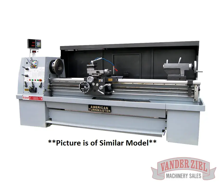 New | in-Stock LAGUN AT-1460-G COLCHESTER TYPE Engine Lathes Michigan US | Vander Ziel Machinery Sales #482335