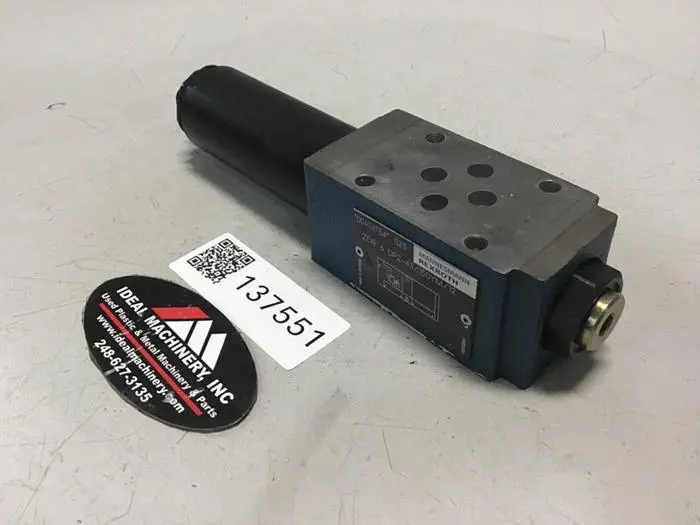 Used REXROTH ZDR6DP243150YM12 Valves/Fittings Michigan US | Ideal Machinery #605101