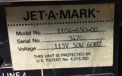 USED Matthews Jet A Mark