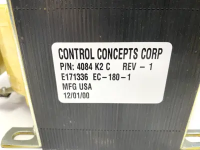 Used Control Concepts Islatran LI-120/240-4C Rev. 02 Transformers Michigan US | Maverick Industrial Sales #1401675