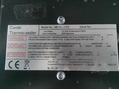 Thermo Scientific AB-0384/110 ALPS 25 Combi Thermo Microplate Sealer