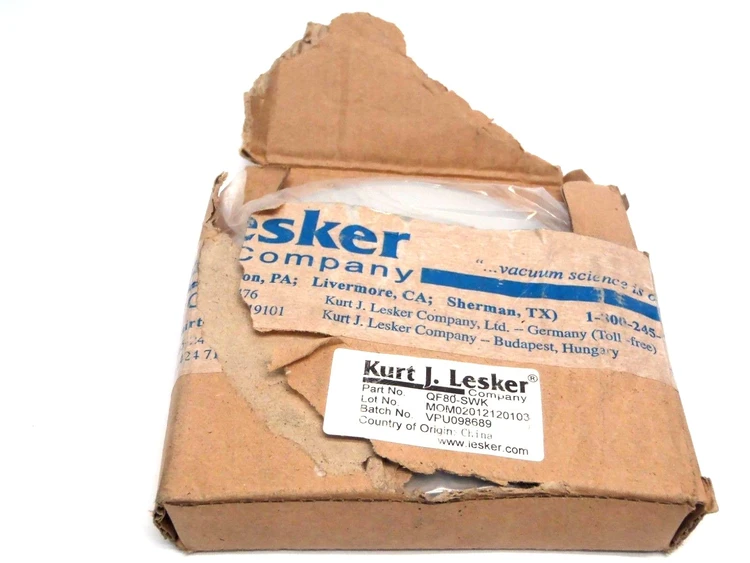 New | in-Stock KURT J LESKER ISO80-K 4.33 OD STAINLESS STEEL WELD FLANGE 3 INCH Valves/Fittings Michigan US | Maverick Industrial Sales #1122793