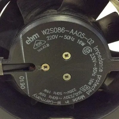 USED EBM W2S086-AA05-02