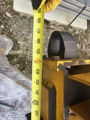USED 1999 USECO INDUSTRIES 3 TON DOUBLE BRIDGE OVERHEAD CRANE