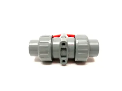 4PGA5 | Ball Valve PVC Inline True Union 1/2" Pipe Size, Socket Ends - New Other