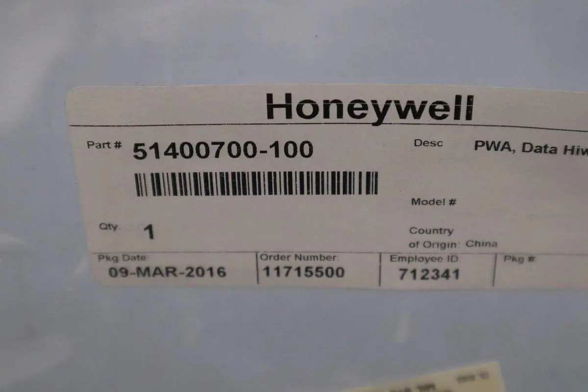 NEW HONEYWELL 51400700-100/ 51400700-100-RP CIRCUIT BOARD STOCK G576
