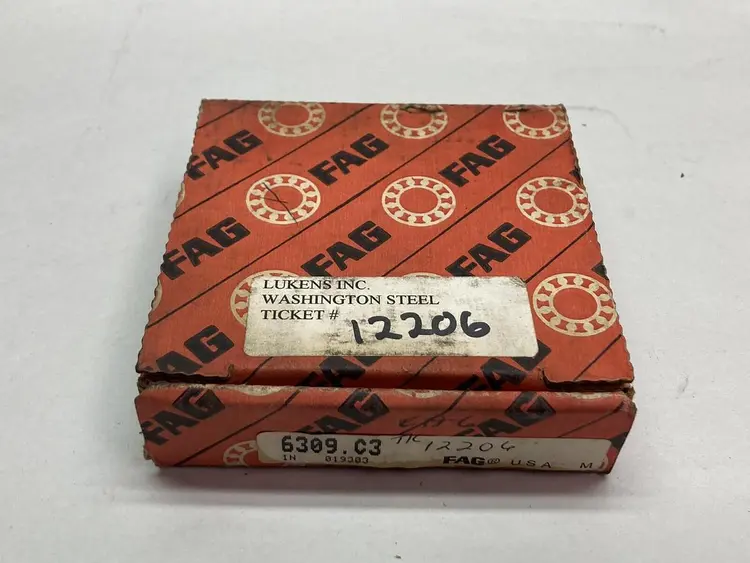Used FAG 6309.C3 Bearings | Surplus Asset Holdings #1199977