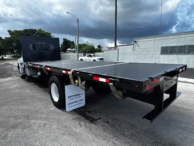 Used 2020 HINO 268 Flatbed Trucks Florida US | Truck and Van Outlet #1509160