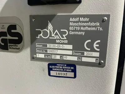 USED 2000 POLAR 137ED-AT AUTOTRIM GUILLOTINE PAPER CUTTING LINE