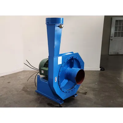Used 75HP Alusuisse Alesa Pressure Blower w/ Inlet Filter and Acoustic Enclosure