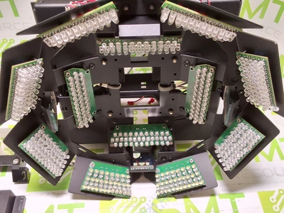 USED YESTECH YTV-F1 LED LIGHT RING ASSEMBLY