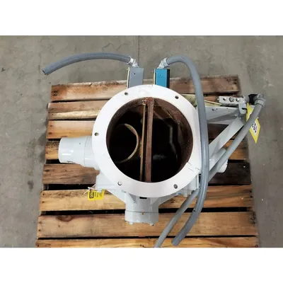 Used 4" Premier Pneumatic Conveying Scale Diverter Valve w/ 10" outlet