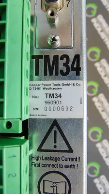 Cooper Tools TM34 960901 Servo Drive Card Used