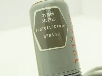 General Electric 3S7505SS523E6 Photoelectric Sensor Right-Angle 6' Cord