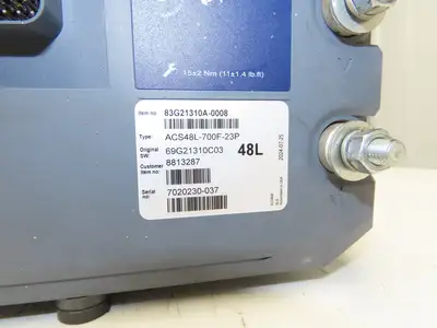 Danaher ACS48L-700F-23P AC SuperDrive Forklift Motor Controller 48V Off E80XN