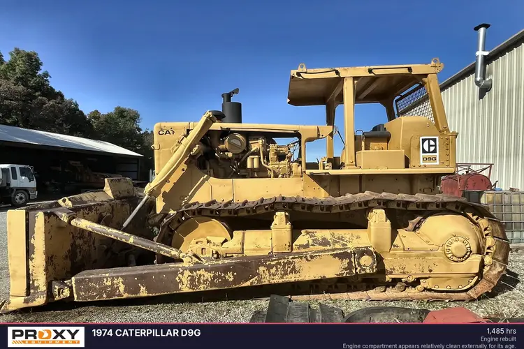 Used 1974 CATERPILLAR D9G Bulldozers North Carolina US | Proxy Equipment #1378013