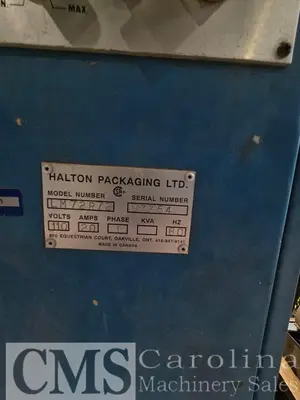 USED HALTON SHRINK WRAP MACHINE