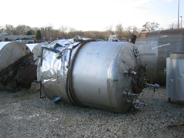 Used _UNKNOWN_ 900 GALLON Stainless Steel Tanks New Jersey US | Perry Equipment #120057