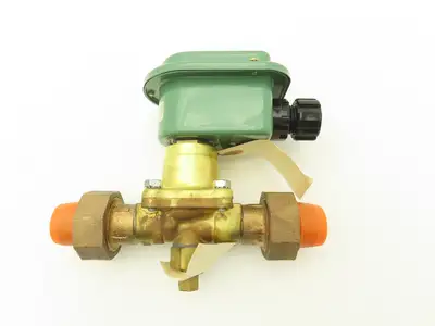 Asco Redhat 8222D2 MO Solenoid Steam Valve 2-Way 50 PSI 1/2" Solder Connection