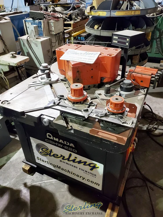 Used AMADA CSHW-220 Notching Machines California US | Sterling Machinery Exchange #1465624