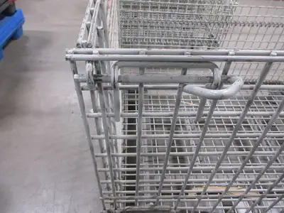 U-LINE, COLLAPSIBLE WIRE CONTAINER