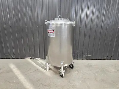Used 150 Gallon Tank (Vessel), 316 Stainless Steel
