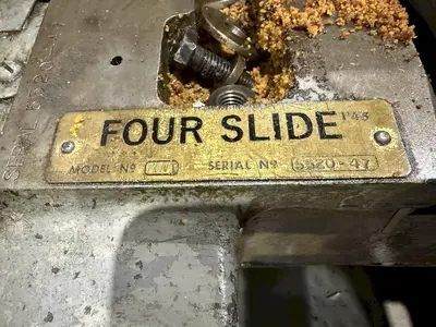 US BAIRD MODEL #RWI WIRE FORMING FOURSLIDE MACHINE: YOBRO #24437