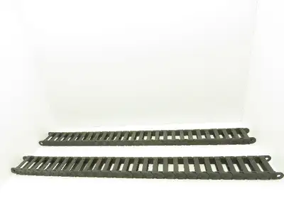 Tsubaki Energy Chain Cable Carrier 15/16 x 3 x 48" Length Lot of 2