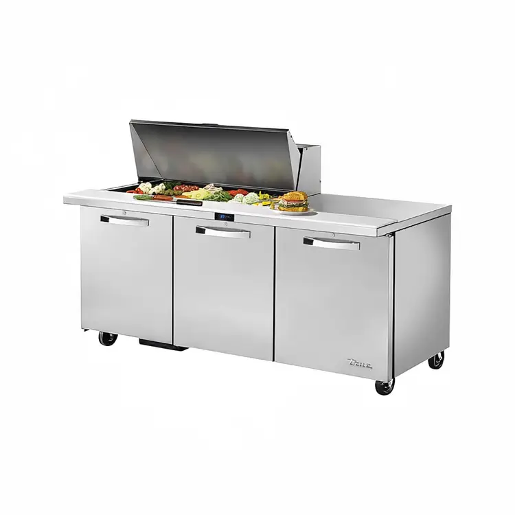 Used True TSSU-72-18M-B-HC-SPEC3 Food Prep Tables Illinois US | Falcon Restaurant Supply #1374086