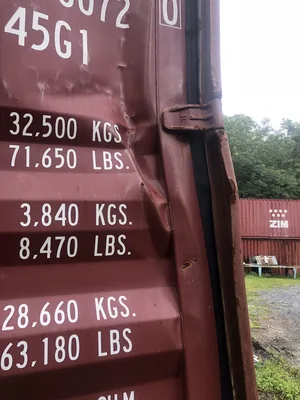40′ High Cube Sea Container Box 9′ 6″ Portable Storage Building