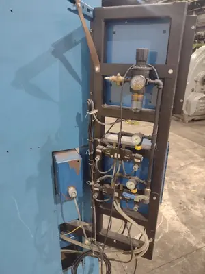 12" ITW WELDING AUTOMATION LATHE, WITH MILLER WELD CONTROLLER & MILLER XMT 304 SERIES ARC WELDER: YOBRO #24402