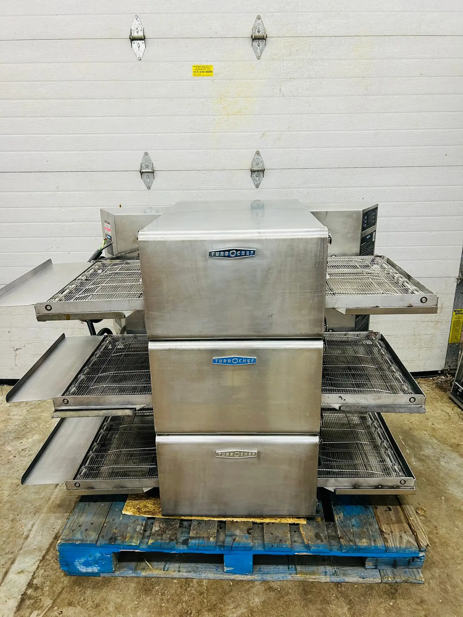 Turbochef HHC2020 Triple Stack High Speed Conveyor Pizza Ovens Fully Refurbished