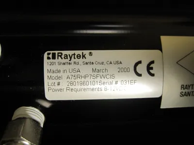 NEW RAYTEK INFRARED PROBE A75RHP7SFWCIS RAYTEK RHP7SFWCIS-A75