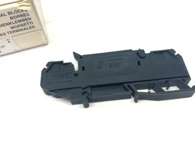 New | in-Stock Allen-Bradley Ser. A One-Circuit Fuse Block, Spring Clamp BOX OF 25 Terminal Blocks Michigan US | Maverick Industrial Sales #1389617