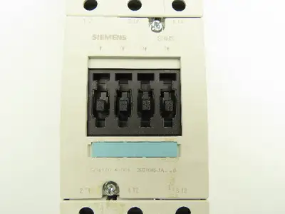 Siemens 3RV1042-4LB10 Motor Starter Circuit Breaker Contactor 90A 600V 3PH