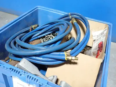 Hoses, Chain, Clamp, Hardware Lot