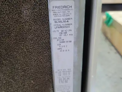 USED FRIEDRICH SL36L30-A