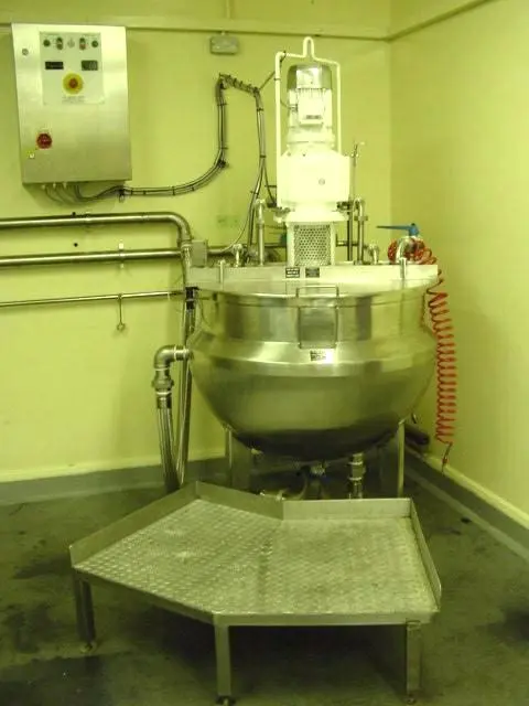 500L S/S Scraped Surface Jacketed Mixer