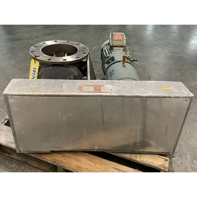 Used 10" Stainless Steel Flo-Tronics Rotary Airlock Feeder Valve